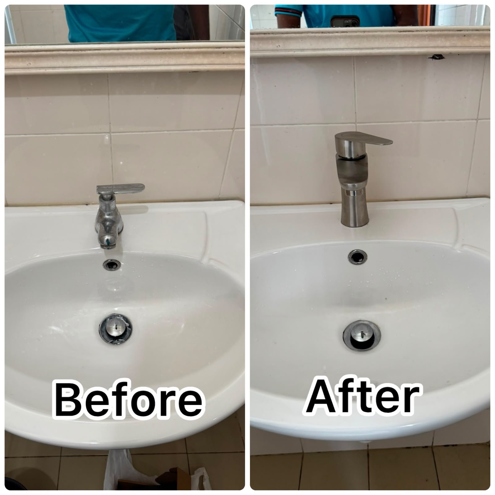 Bathroom Wash Basin Tap Replacement & Installation Service in Singapore